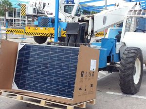 Solar Panels Airport Aruba