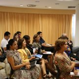 Attendees at the presentation of Free Zone Aruba